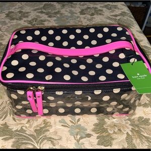NWT Kate Spade Large Toiletry/Make Up Bag!